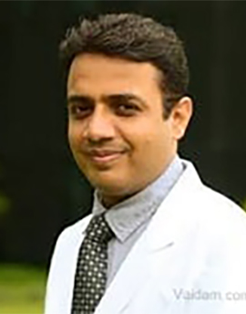 Dr. Gaurav Kharya from petals children hospital