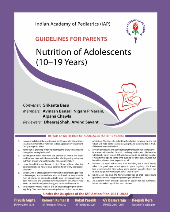 Nurition of Adolescents(10-19 Years)