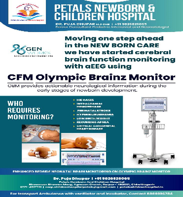 Petals Hospital CFM Olympic Brainz Monitor