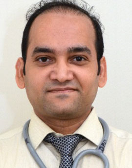 Dr. Lalit Verma from petals children hospital